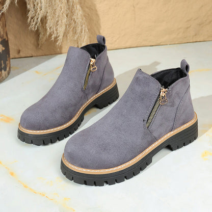 Bottines Urbaines Zippées