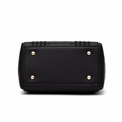 Sac à main city – Bandoulière pratique et pompon tendance