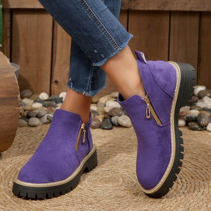 Bottines Urbaines Zippées