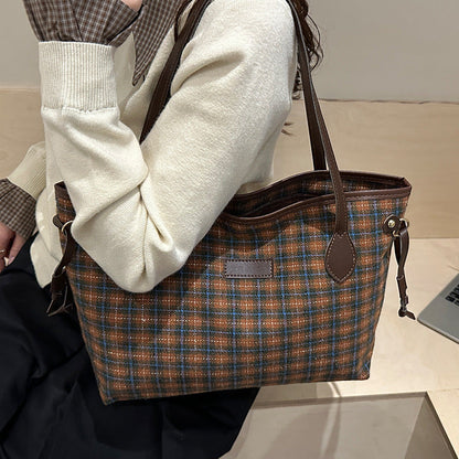 Sac Tressé Géométrique Spacieux