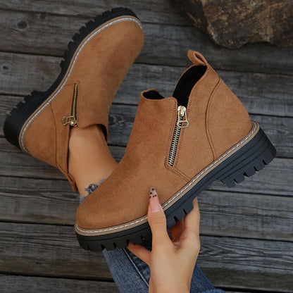 Bottines Urbaines Zippées