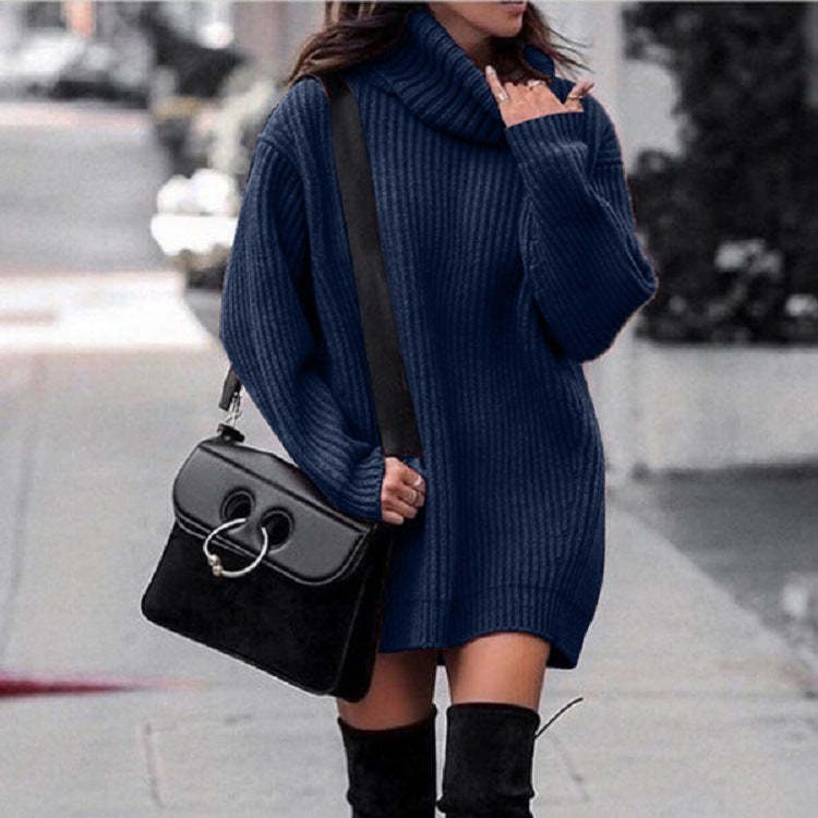 Oversize Knit Dress Cheminée