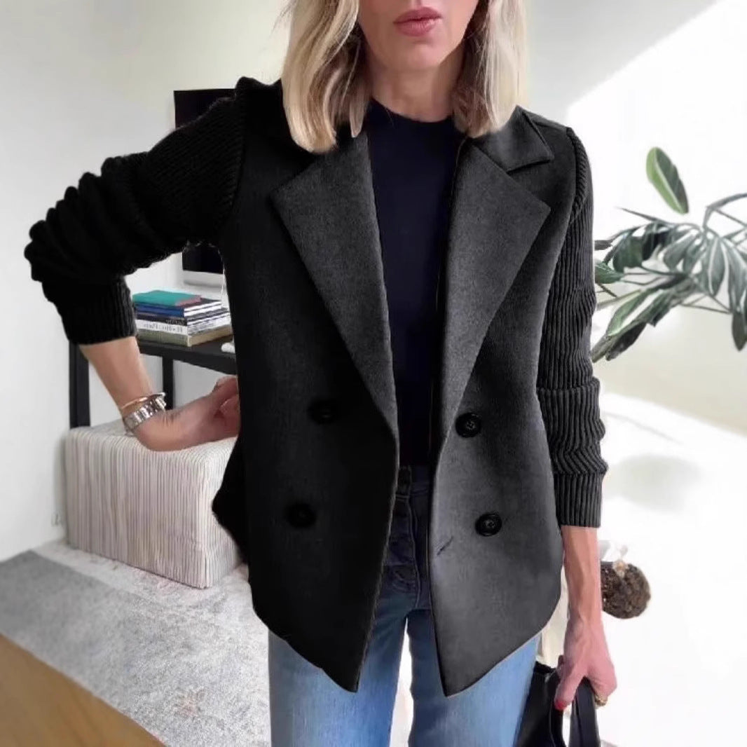 Veste trench courte – Ceinture ajustable et style élégant