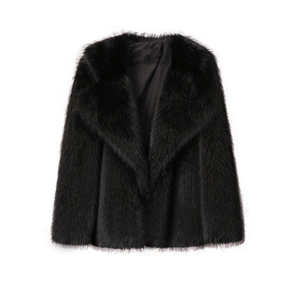 Veste courte en fausse fourrure – Douceur cocoon et élégance