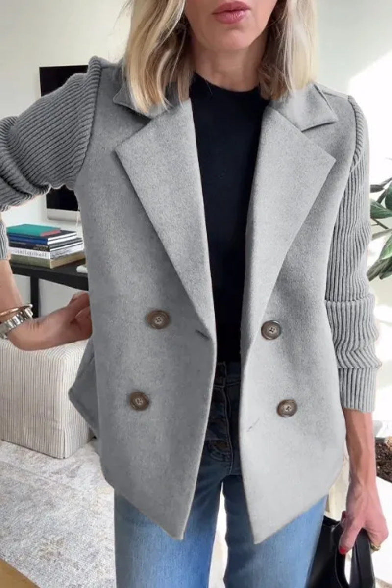 Veste trench courte – Ceinture ajustable et style élégant