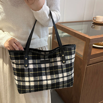 Sac Tressé Géométrique Spacieux
