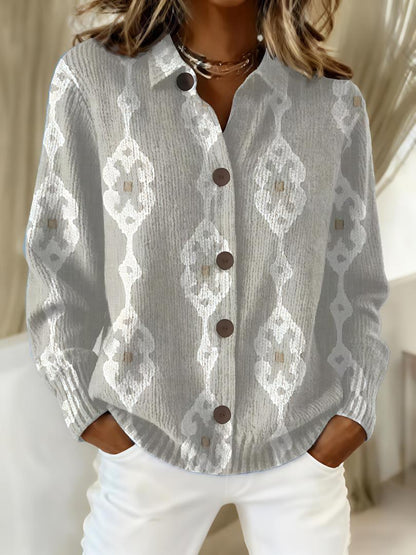 Chemise à carreaux col chemise – Style casual chaud pour la mi-saison