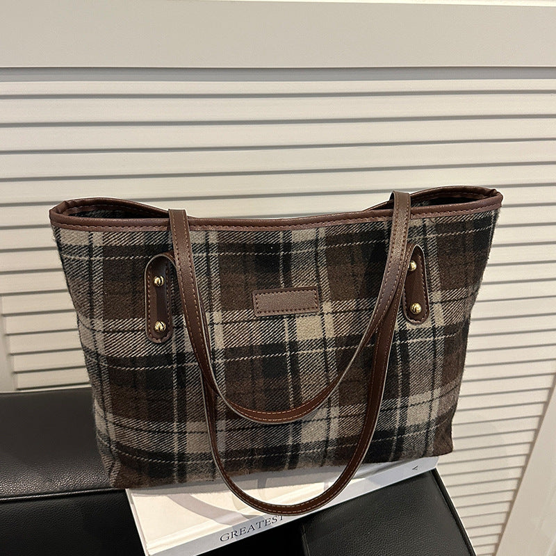 Sac Tressé Géométrique Spacieux