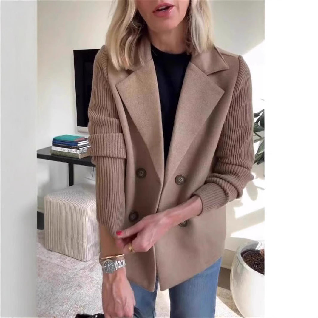 Veste trench courte – Ceinture ajustable et style élégant
