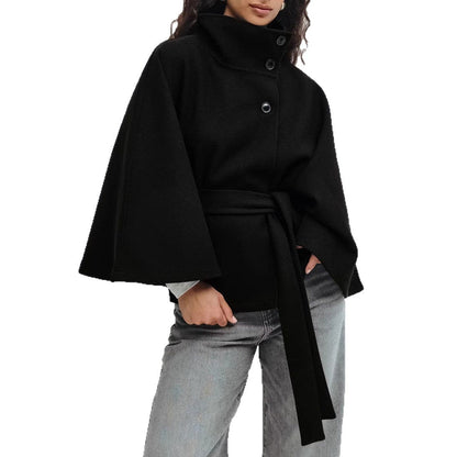 Veste Cape Dramatique Féminine